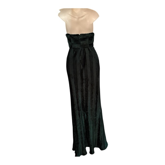 REVOLVE Green Strapless Maxi Dress - Picture 4 of 9